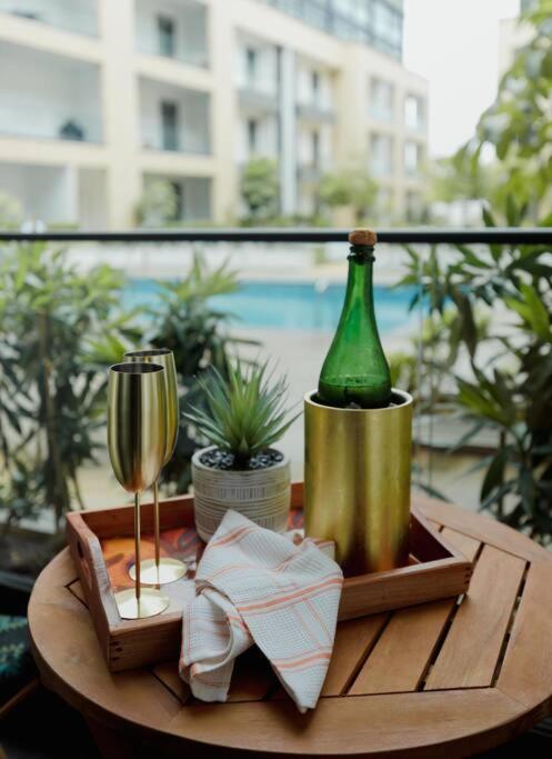 Enjoy Luxury Studio W/Pool @Embassy Gardens Akkra Exterior foto