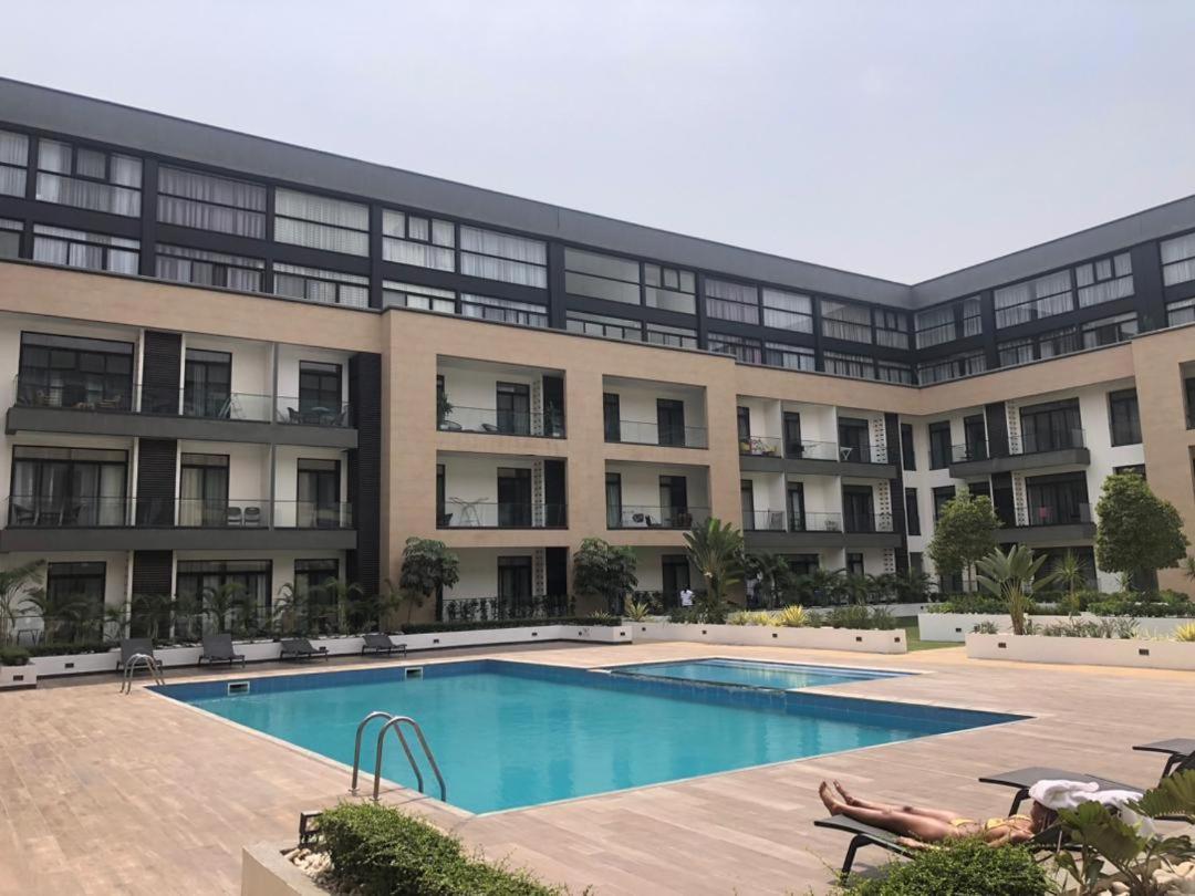 Enjoy Luxury Studio W/Pool @Embassy Gardens Akkra Exterior foto